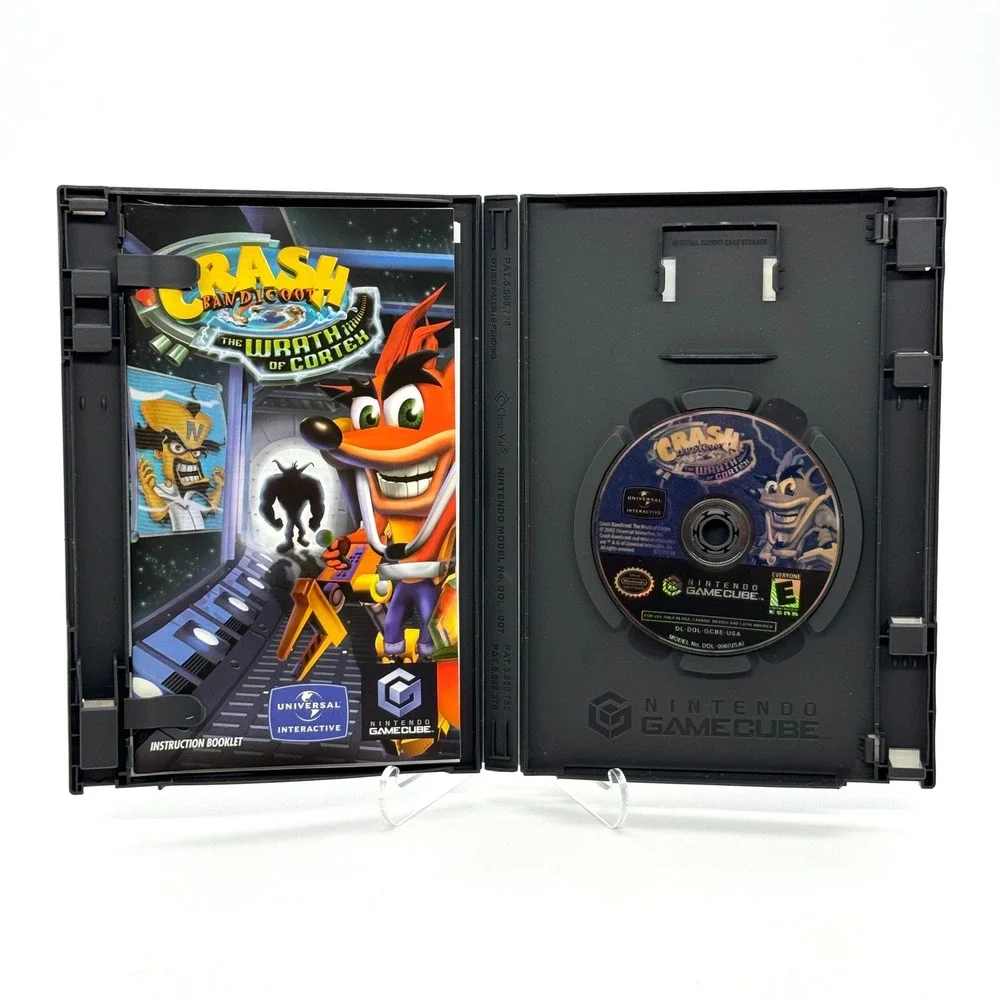 Crash Bandicoot The Wrath of Cortex Nintendo GameCube CIB Game